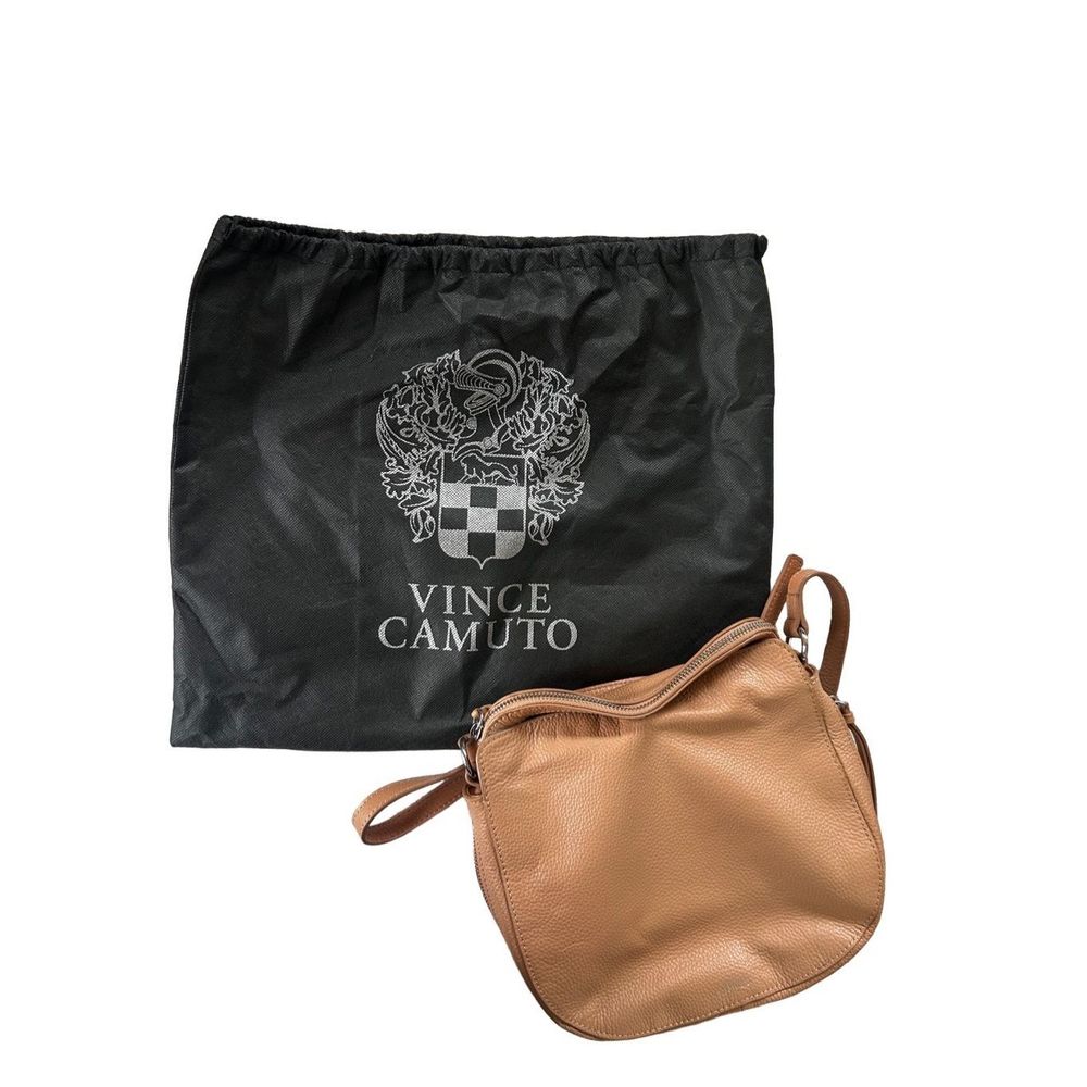 Vince Camuto leather snap closure purse. 9x9x2.5. Perfect condition. Like new.